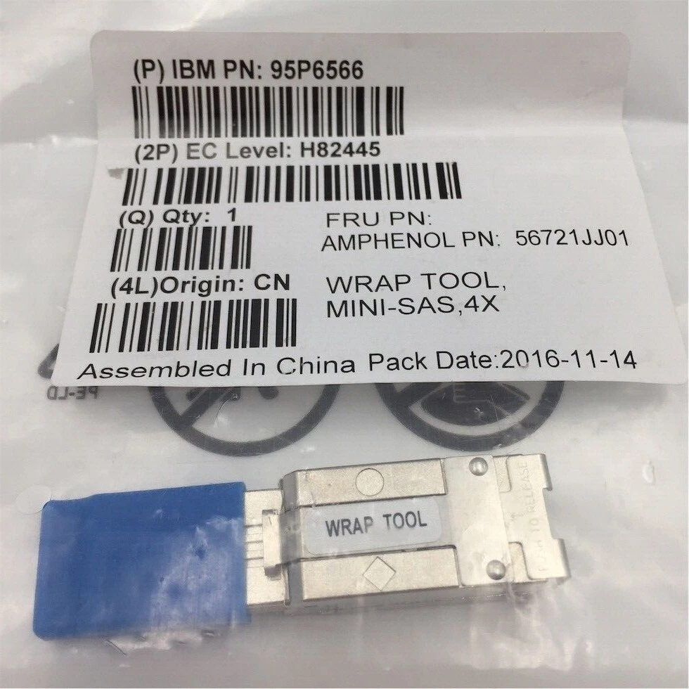 IBM Wrap tool Mini-SAS, 4X 95P6566 | eBay