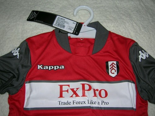 Fulham Baby Soccer Kit Kappa Football Shirt Shorts Socks red NEW - Picture 2 of 2
