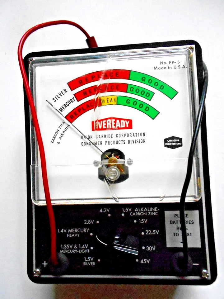 Eveready  Battery Tester No. FP-5 - Image 2 of 4