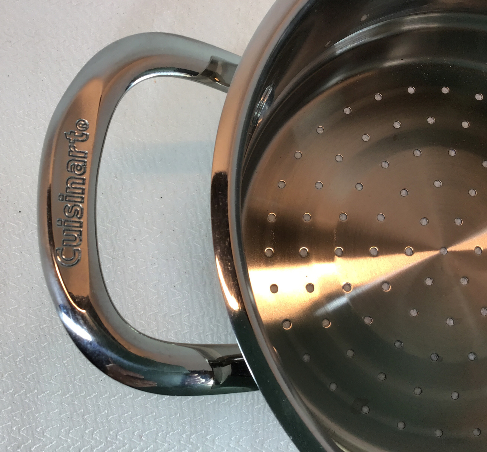 Steamer Pot Insert Cuisinart 761161717S Stainless 7” eBay