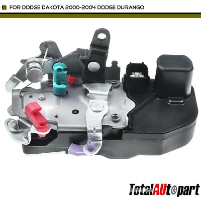 Door Lock Actuator With Latch For 2000-2004 Dodge Dakota & 1998-2003 Durango - Front Left Driver Side
