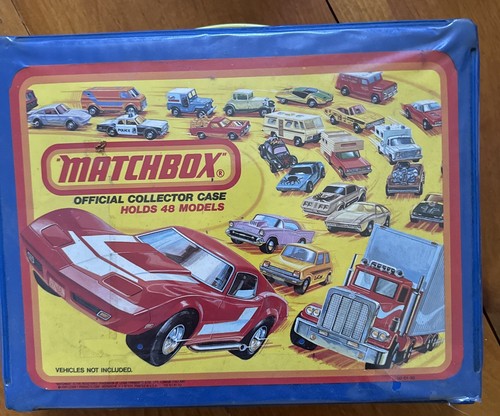2 Vintage 1980 Matchbox Official Collector's Cases With 39 Cars - Some Vintage!! - Picture 2 of 18