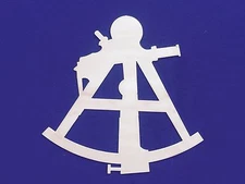 Sextant Metal Wall Art Skilwerx 10 X 9 Nautical