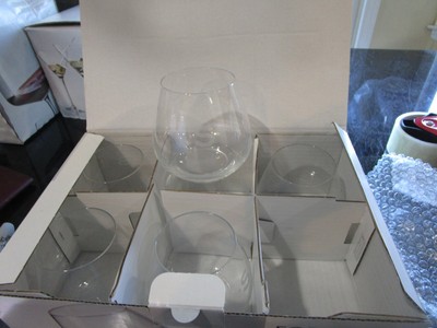 6  Pottery Barn  Schott ZWIESEL Forte whisky glasses  mono  S  New