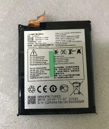 OEM Alcatel TLP029D1 Battery for OT 5052D - 3X OT 5048Y - 3L OT 5034D - OT 5086D - 第 1/1 張圖片