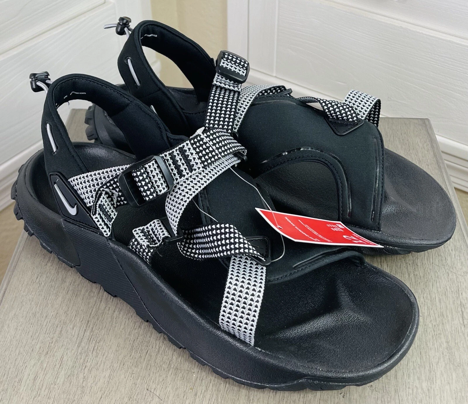 Sandali Nike Oneonta Nature Trail Outdoor DJ6604 001 Uomo Taglia 12 Nuovi con Etichette