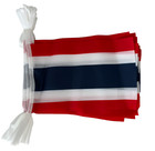 Thailand Flag Bunting 20 Polyester Siam Thailand Flags
