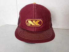 vintage Pro Fit NK Seed Syngenta Adjustable Mesh Snapback Hat Maroon