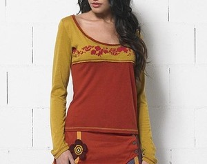 tee shirt manche longue femme de marque