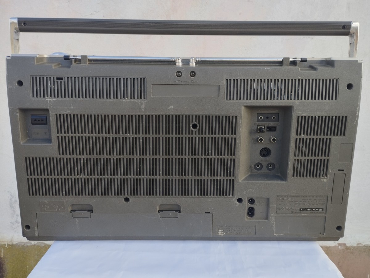 Vintage HITACHI TRK-8190E Ghetto Blaster Boombox | eBay Vintage HITACHI TRK-8190E Ghetto Blaster Boombox | eBay
