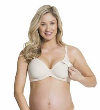 NWOT CAKE BEIGE SIZE 32C 32E 32G WAFFLES J-HOOK NURSING/MATERITY BRA 241030