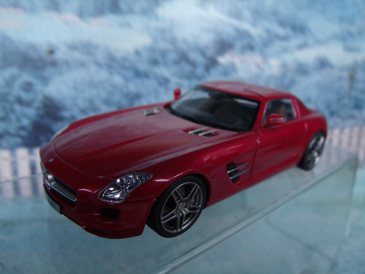 ミニカー 1/43 Mercedes-Benz SLS AMG /Schuco 1/43 Schuco, red, MERCEDES. SLS. AMG. Sportster mint,++ ! | eBay