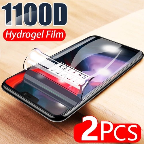 2 x Film Hydrogel Protection Protège Écran OPPO A54 A74 Find X5 X3 Neo Pro Reno4 - 第 1/12 張圖片