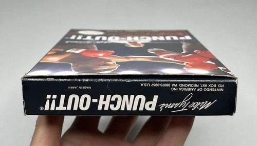 Nintendo NES Mike Tyson’s Punch-Out!! Star Code Variant Box Only *Some Wear* - Afbeelding 8 van 14