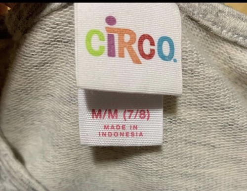 Circo Girls Soft Dress Gray-Size 7/8 - Picture 3 of 3