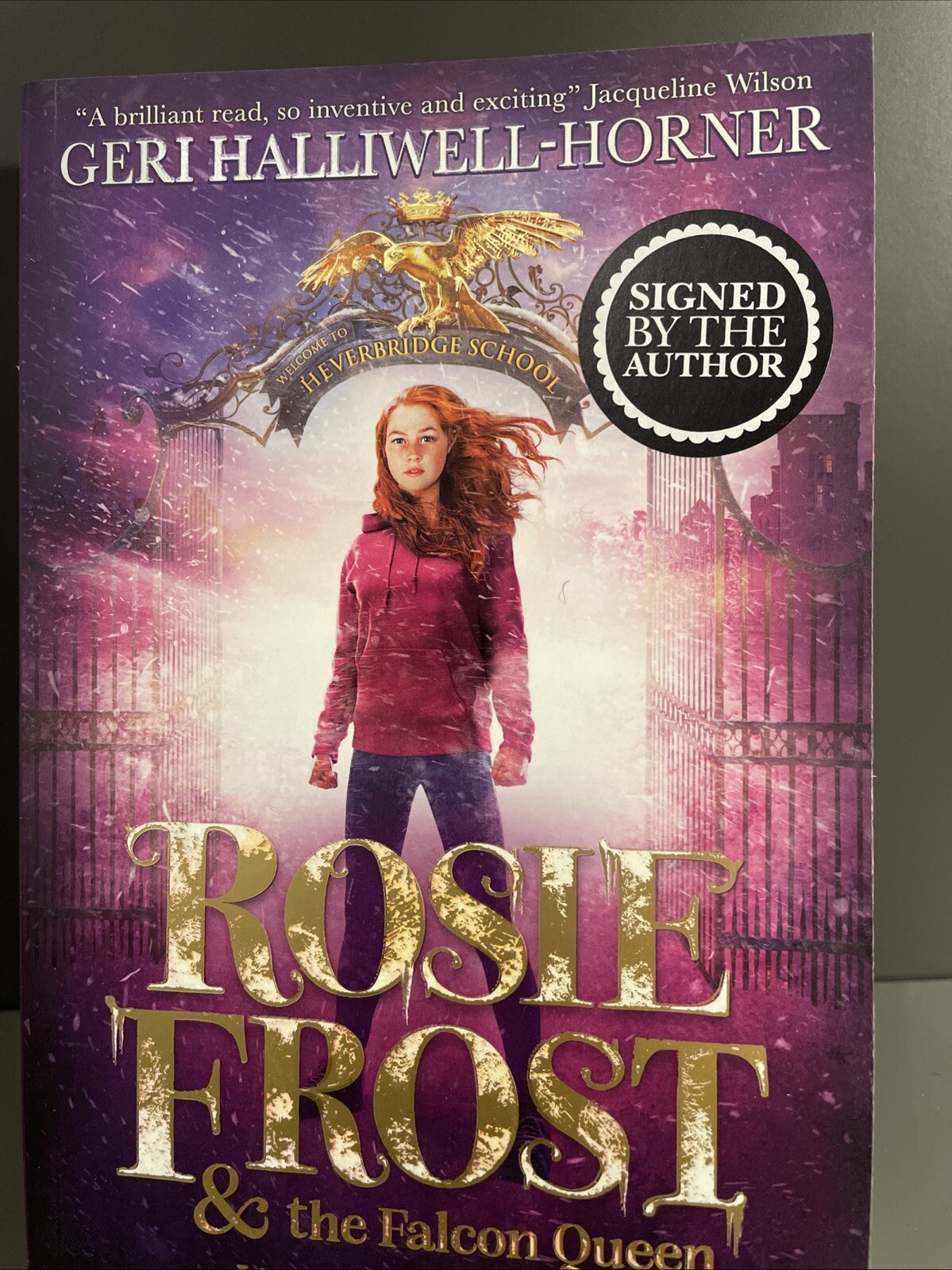 Geri Halliwell-Horner “ROSIE FROST” SIGNED Edition Paperback