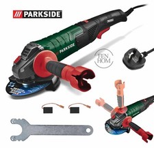 Parkside Angle Grinder With 1x Metal Cutting Disc Ø125mm Electric 1200W UK Model