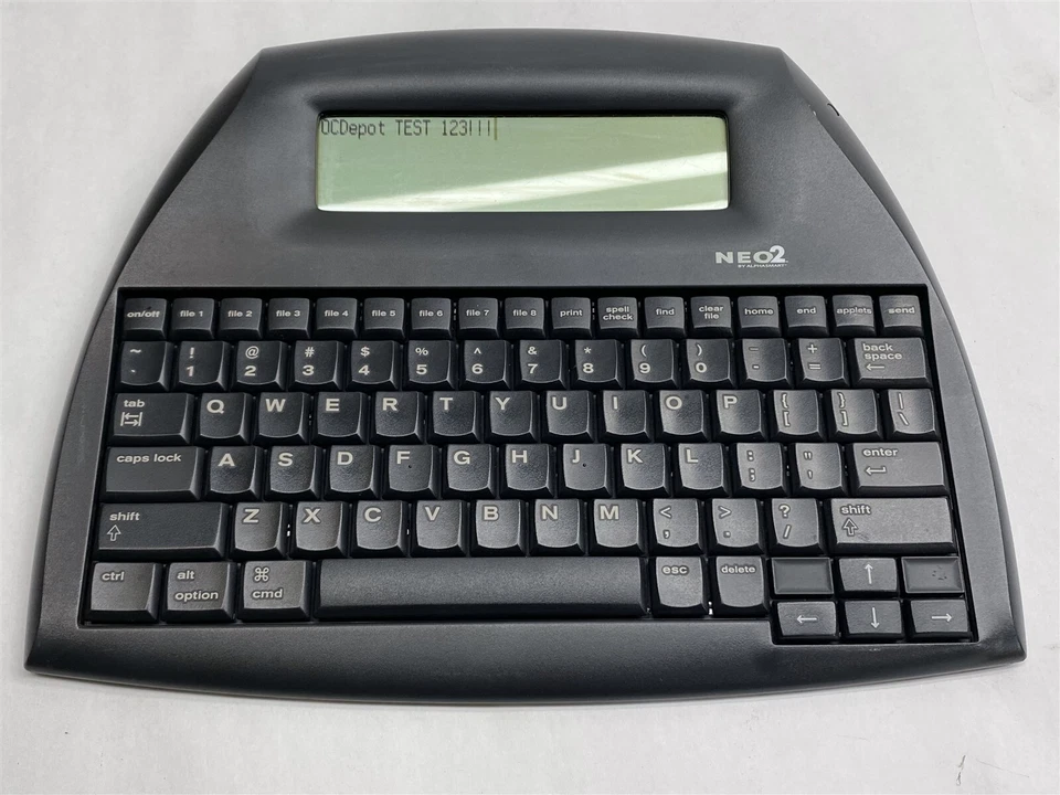 Alphasmart Neo 2 Neo2 Portable Classroom Keyboard Word Processor Writing Tool - Image 2 of 4