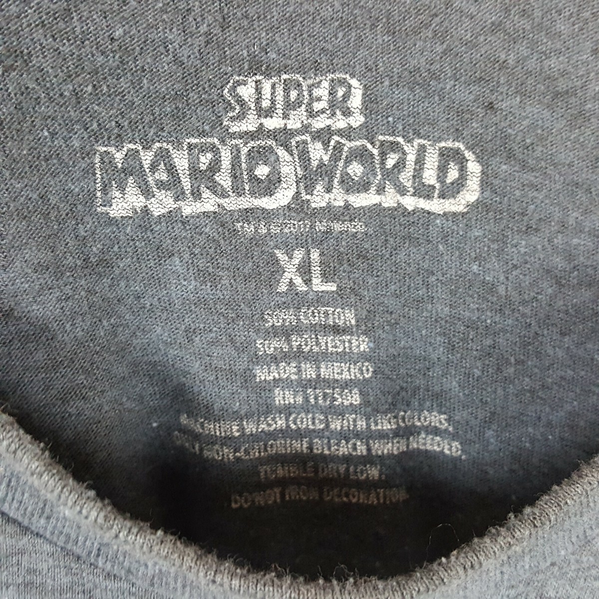 SUPER MARIO WORLD YOSHI 16-BIT Men's 2XL T-SHIRT Official