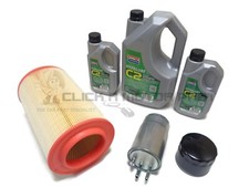 FIAT DUCATO 2.3 DIESEL 14-19 OIL AIR FUEL FILTER 7L C2 ENGINE OIL SERVICE KIT