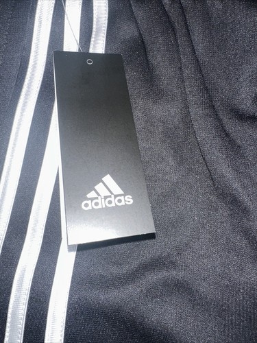 NEW Boy's Adidas Black White Three Stripe Active Pants Size XLarge 18 - 20 - Picture 9 of 9