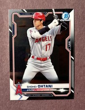 Shohei Ohtani 2021 Bowman Chrome #27 LA DODGERS