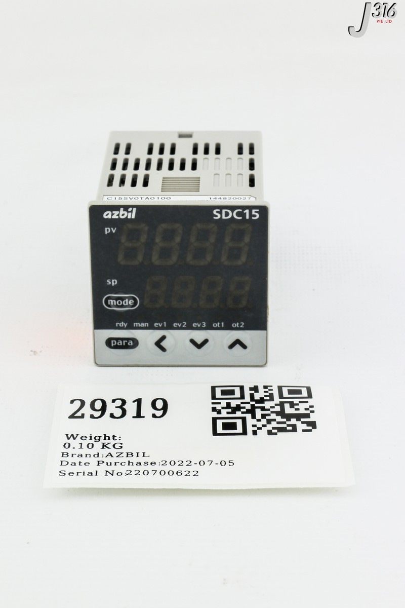 more 29319 AZBIL SINGLE LOOP CONTROLLER, SDC15 C15SV0TA0100 | eBay