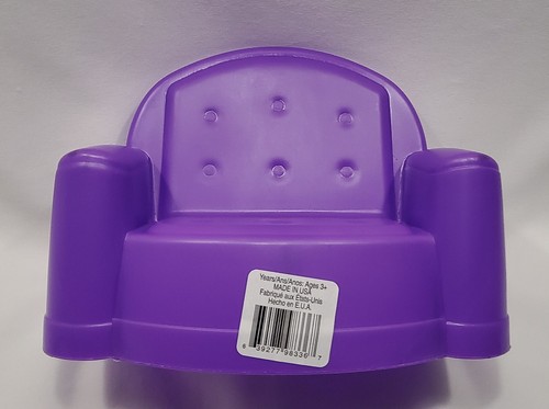 Fashion Doll Purple Love Seat Sofa Couch 1:6 Dollhouse Living Room Furniture