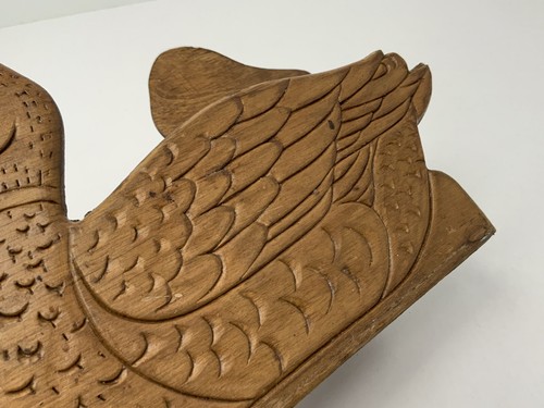 Vintage Duck Shape Wood Napkin/Mail Holder Cabin Farmhouse Decor Hunting Lodge - Picture 9 of 12