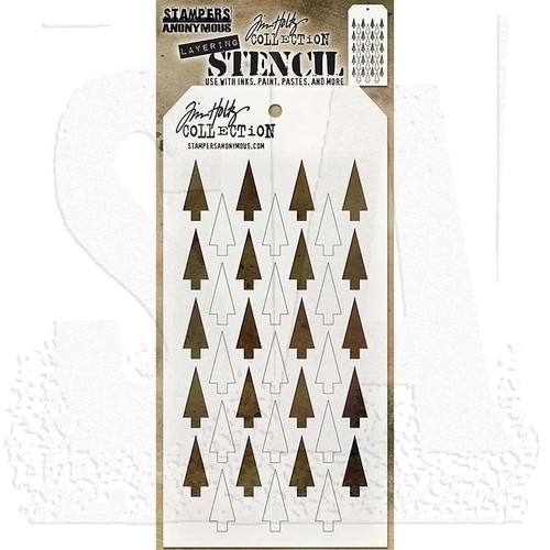 Tim Holtz® Layering Stencils by Stampers Anonymous Entire Line from 1 to 189 - Picture 176 of 318
