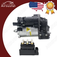 Air Suspension Compressor Pump with Valve Block for Mercedes W164 X164 GL-Class