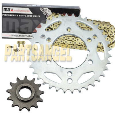 520-76L O-Ring Chain and Sprocket 13//36 for 1998-2009 Polaris Scrambler 500 4X4