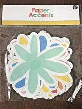 Paper Accents Classroom Cutouts 22 Pieces - Flowers Butterflies Ladybug Sun ....