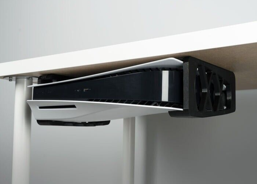 Soporte debajo del escritorio/mesa - Se adapta a consola Playstation 5 PS5 - Estante - Imagen 3 de 3