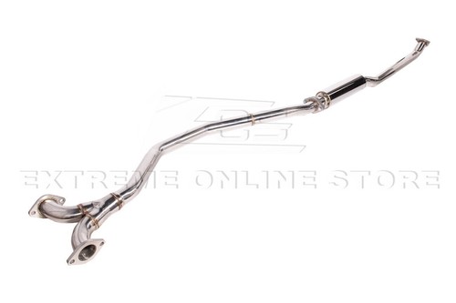 Resonated 2.5 Inch Mid Pipe Exhaust For 16-21 Civic EX-L EX LX TOURING 1.5T New - Picture 2 of 7