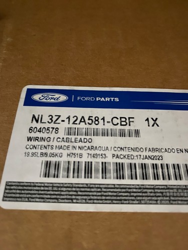 Wire Assembly - Ford (NL3Z-12A581-CBF) - Picture 2 of 3