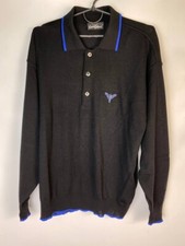 Mens Vintage Carlo Colucci Sweater luxury knitwear y2k rare Size XL