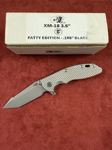 Rick Hinderer XM-18  Custom Harpoon Tanto Fatty- **Brand New ** RARE!