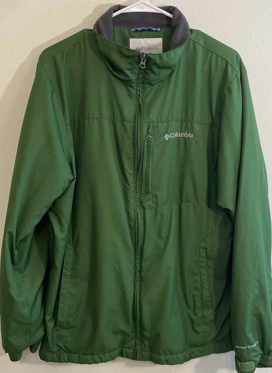 Columbia green best sale coat