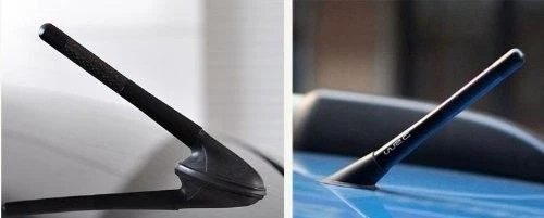 NUEVA ANTENA WRC NEGRA FIBRA CARBONO CORTA 12CM SUBI 4.7" RADIO AM FM Foto 2 de 4