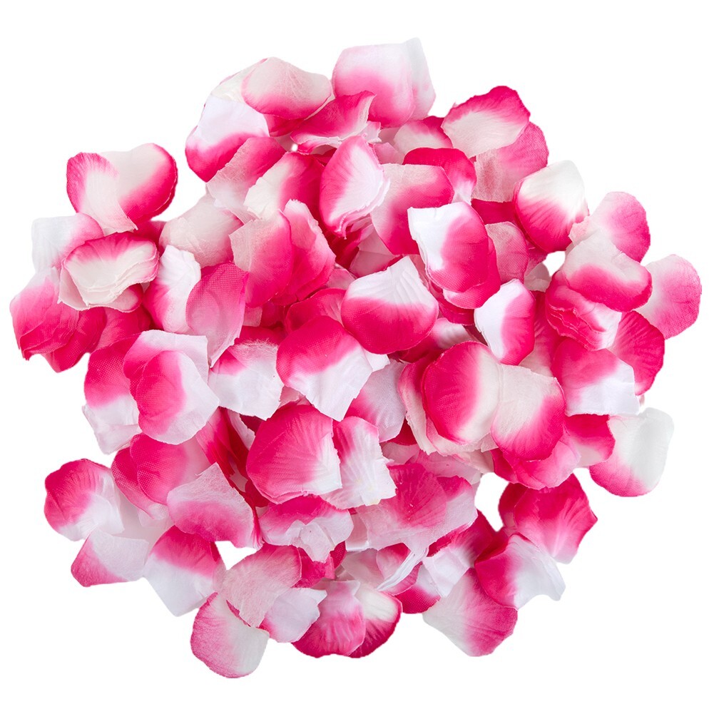 Faux fleurs p��tales artificiels p��tales de fleurs de fian?ailles d��coration