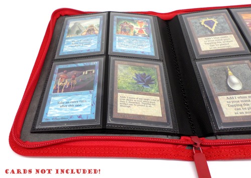 Docsmagic.de Premium Pro-Player 4-Pocket Zip-Album - 160 Card Binder - MTG - PKM - Picture 28 of 41
