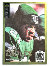 ERIC ALLEN Eagles 1994 Upper Deck Collector's Choice GOLD PARALLEL Card #101