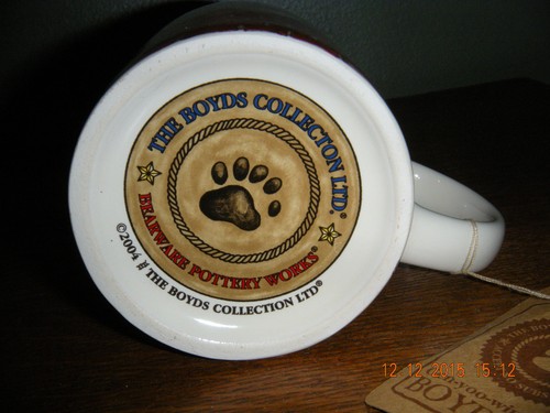 Juego de tazas y montañas rusas Boyds Bears ~s.c. KRINGLBEAR... OSO NAVIDAD~ ESTILO #390528 - Imagen 11 de 12