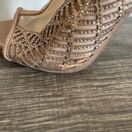 Jessica Simpson Radko Embellished Mesh Women’s Shooties Size 6.5 - 第 11/12 張圖片