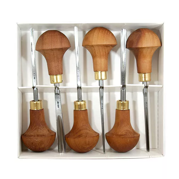 Pfeil Lino and Block Cutter Tool Set of 6 Set C