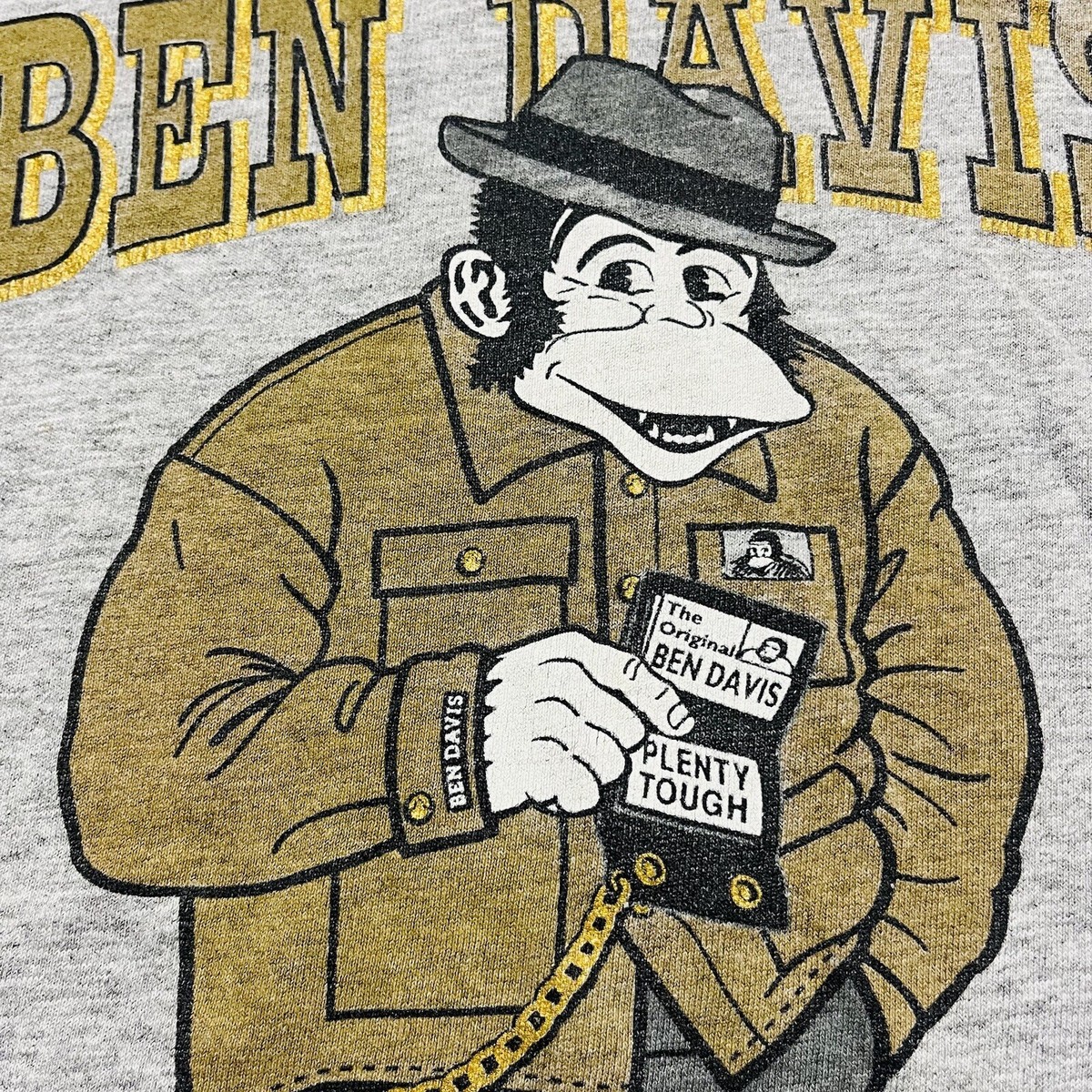 Vintage 90s Ben Davis Single Stitch USA T Shirt L Gorilla | eBay