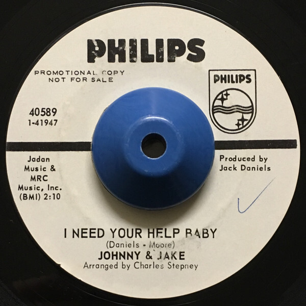 Johnny & Jake - I Need Your Help Baby, 7