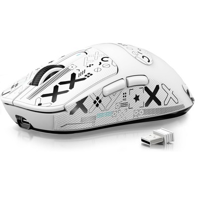 ATTACK SHARK X3 49g SUPERLIGHT 26K DPI Maus BT/2.4G Wireless/Kabelgebundene Maus