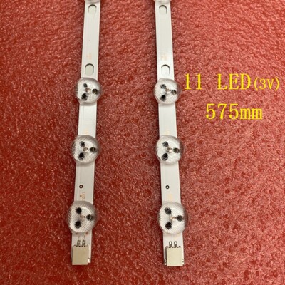 LED Strip(2) For Telefunken 32DTH523 BUSH DLED32HD DLED32HDS JVC LT-32C695
